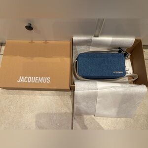 Jacquemus The Horizontal Cuerda Denim Bag